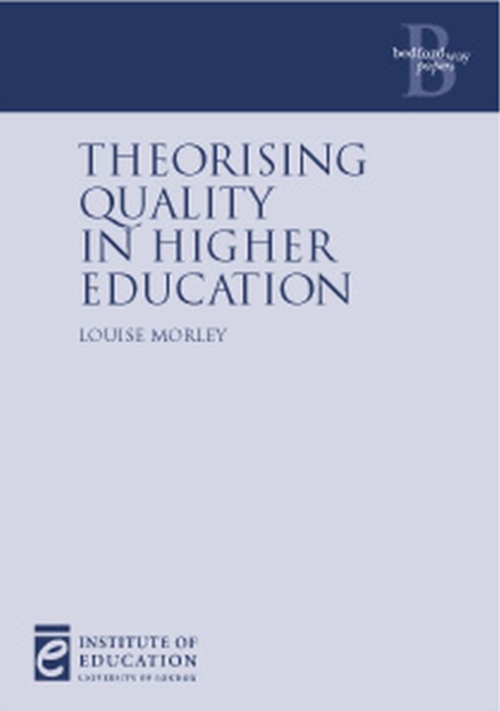 Theorising Quality in Higher Education, Paperback / softback Book