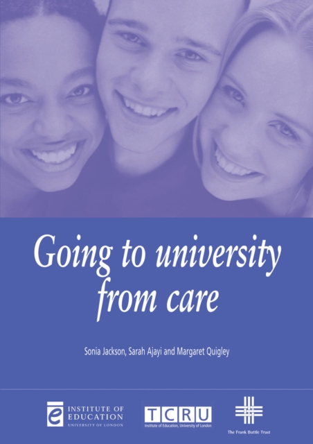 Going to University from Care, PDF eBook
