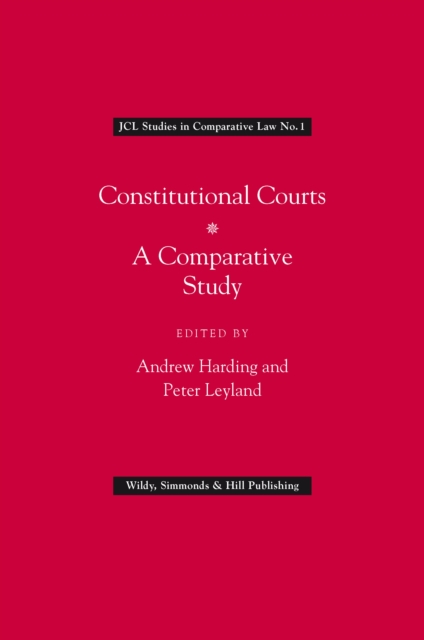 Constitutional Courts : A Comparative Study, Hardback Book