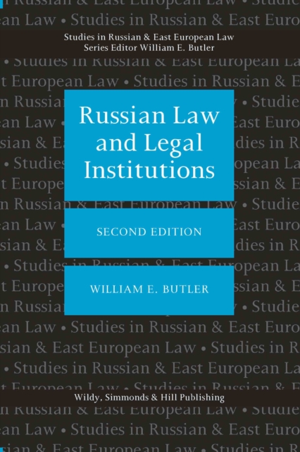 Russian Law and Legal Institutions, Hardback Book