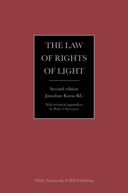 The Law of Rights of Light, Hardback Book