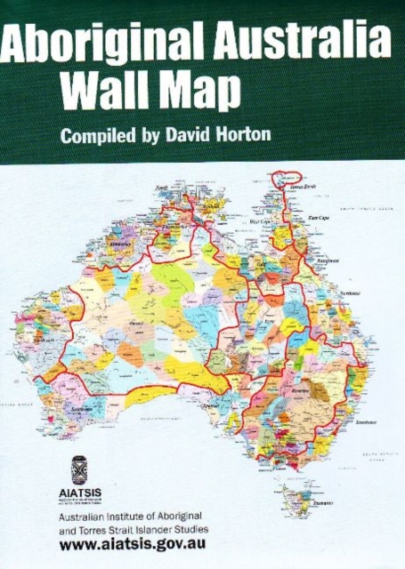 A0 fold AIATSIS map Indigenous Australia, Sheet map Book