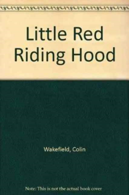 Little Red Riding Hood, Paperback Book