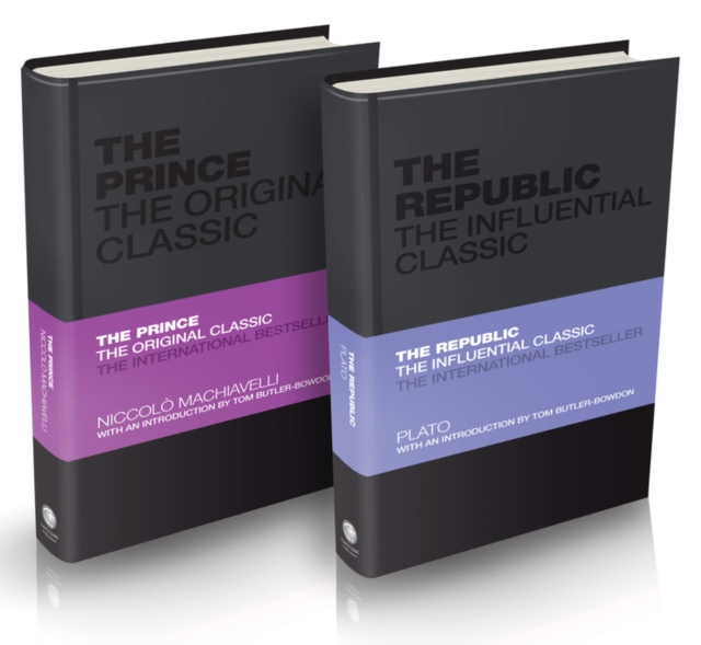 The Influential Classics Collection: The Republic and The Prince, Hardback Book