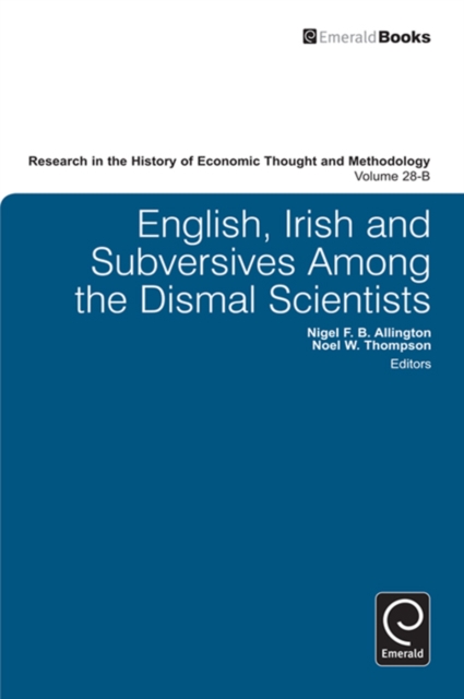 English, Irish and Subversives Among the Dismal Scientists, PDF eBook
