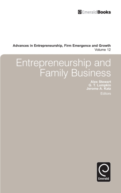Entrepreneurship and Family Business, Hardback Book