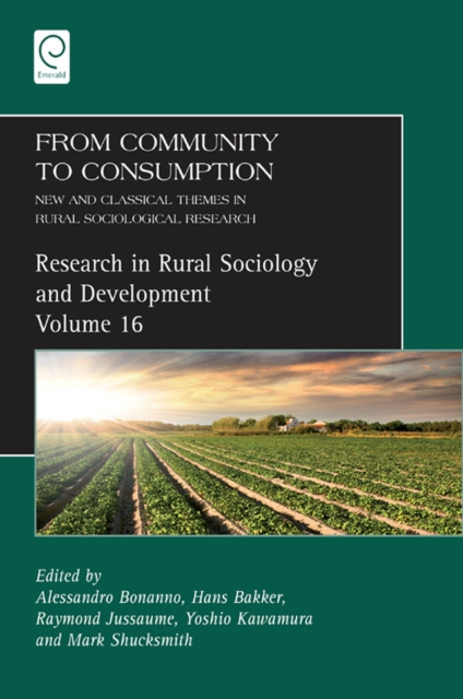 From Community to Consumption : New and Classical Themes in Rural Sociological Research, PDF eBook