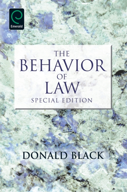 The Behavior of Law : Special Edition, Paperback / softback Book