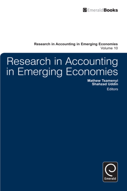 Research in Accounting in Emerging Economies, Hardback Book