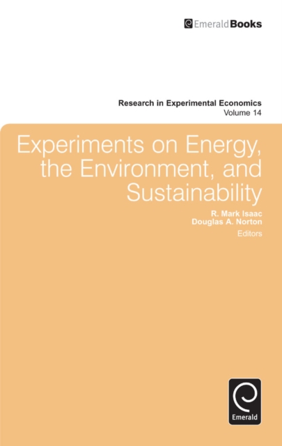 Experiments on Energy, the Environment, and Sustainability, Hardback Book