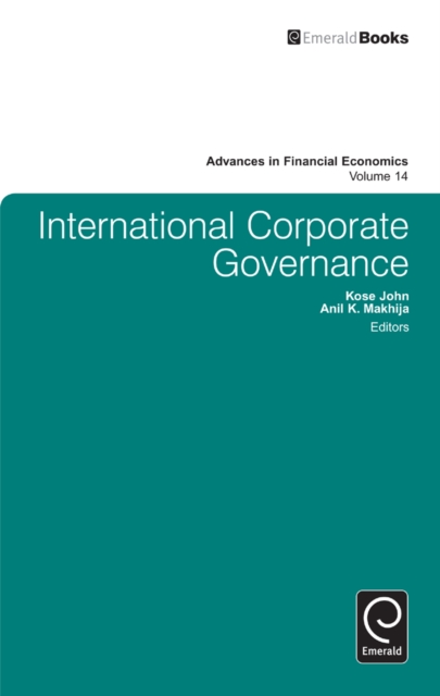 International Corporate Governance, Hardback Book