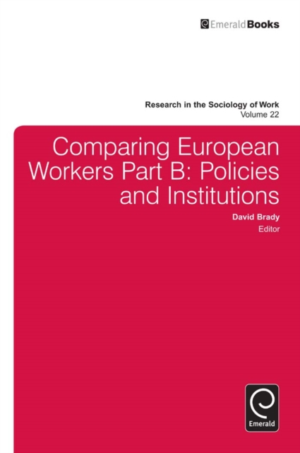 Comparing European Workers : Policies and Institutions, Hardback Book