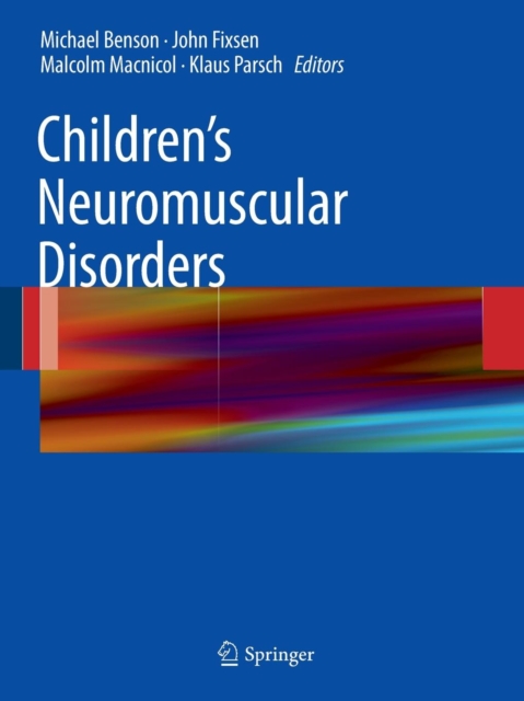 Children's Neuromuscular Disorders, Paperback / softback Book