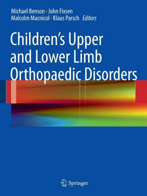 Children's Upper and Lower Limb Orthopaedic Disorders, Paperback / softback Book