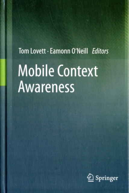 Mobile Context Awareness, Hardback Book