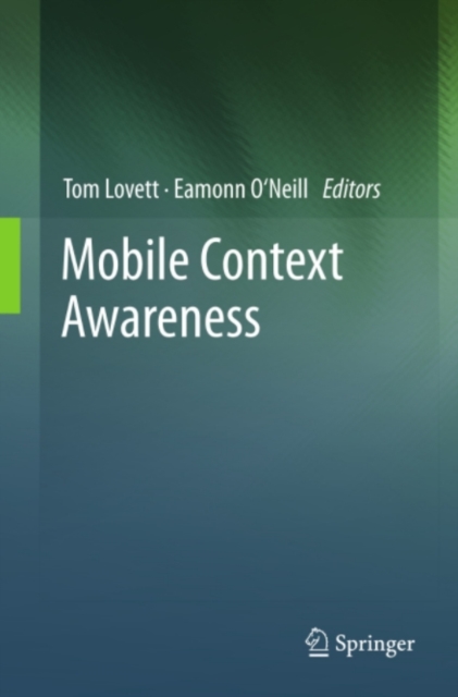 Mobile Context Awareness, PDF eBook