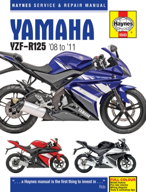 Yamaha YZF-R125 (08 - 11), Hardback Book