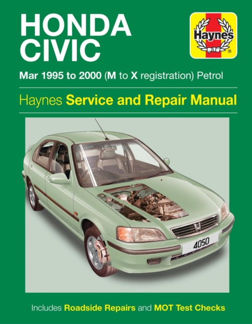 Honda Civic Petrol (Mar 95 - 00) Haynes Repair Manual : 95-00, Paperback / softback Book