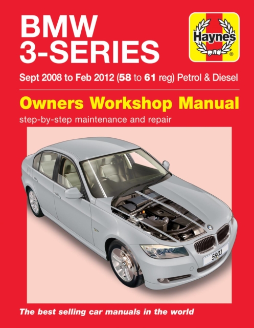 BMW 3-Series (Sept 08 to Feb 12) Haynes Repair Manual, Paperback / softback Book