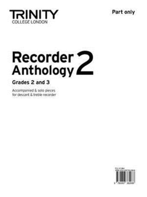 Recorder Anthology 2 Grades 2-3 (part), Sheet music Book