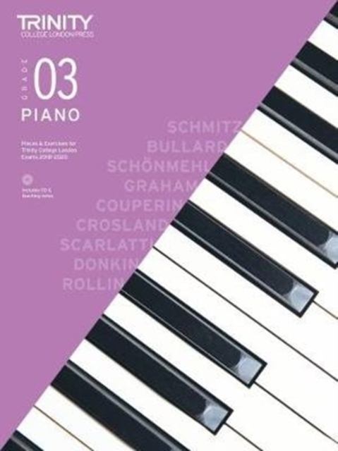 Trinity College London Piano Exam Pieces & Exercises 2018-2020. Grade 3 (with CD), Sheet music Book