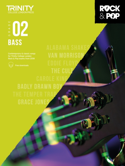 Trinity College London Rock & Pop 2018 Bass Grade 2, Sheet music Book