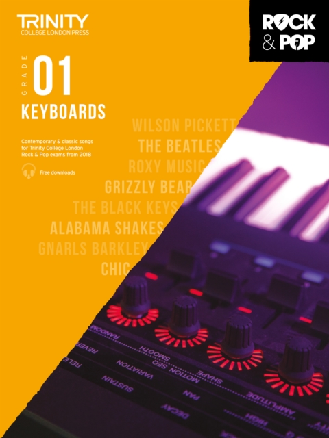 Trinity College London Rock & Pop 2018 Keyboards Grade 1, Sheet music Book