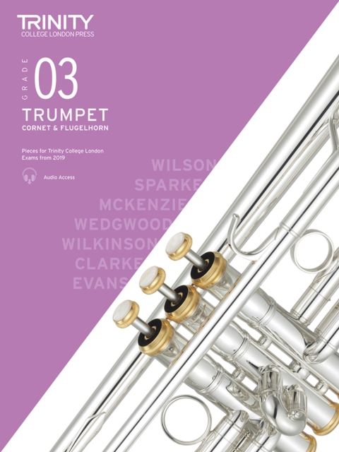 Trinity College London Trumpet, Cornet & Flugelhorn Exam Pieces From 2019. Grade 3, Sheet music Book