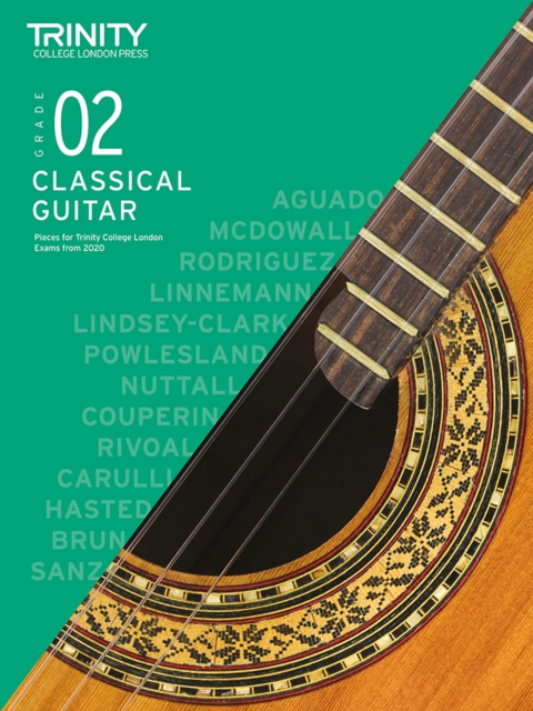 Trinity College London Classical Guitar Exam Pieces From 2020: Grade 2, Sheet music Book