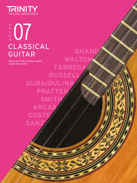 Trinity College London Classical Guitar Exam Pieces From 2020: Grade 7, Sheet music Book