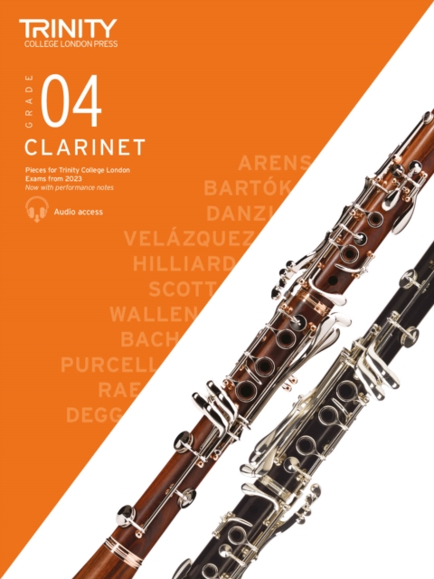 Trinity College London Clarinet Exam Pieces from 2023: Grade 4, Sheet music Book