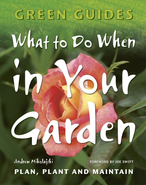 What To Do When In Your Garden : Plan, Plant and Maintain, Paperback / softback Book