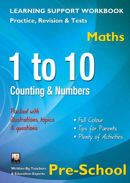 1 to 10, Counting & Numbers, Pre-School (Maths) : Home Learning, Support for the Curriculum, Paperback / softback Book