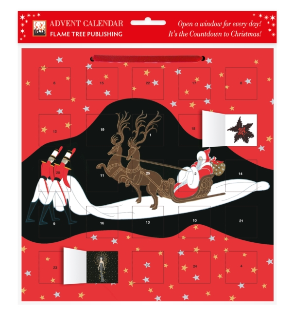 Entrance of Santa Claus advent calendar, Calendar Book