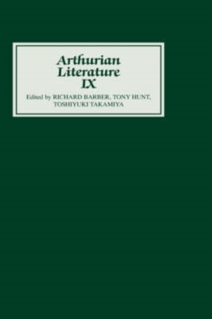 Arthurian Literature IX, Hardback Book