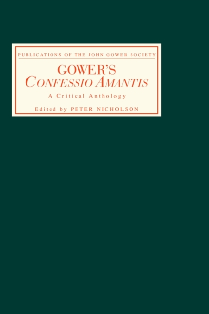 Gower's Confessio Amantis : A Critical Anthology, Hardback Book