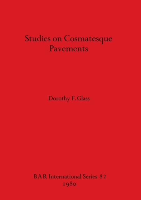 Studies on Cosmatesque Pavements, Multiple-component retail product Book