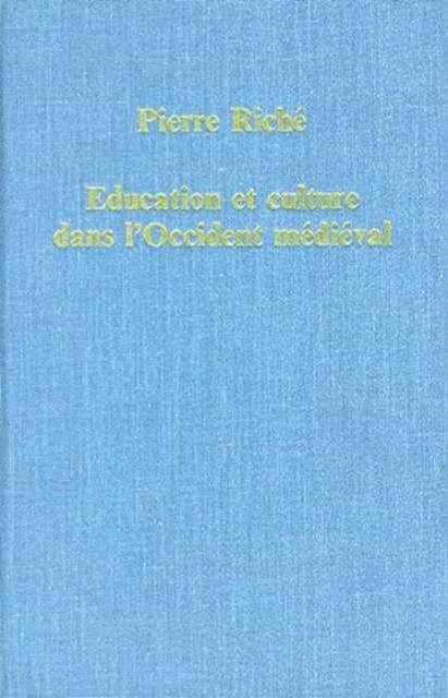 Education et culture dans l'Occident medieval, Hardback Book