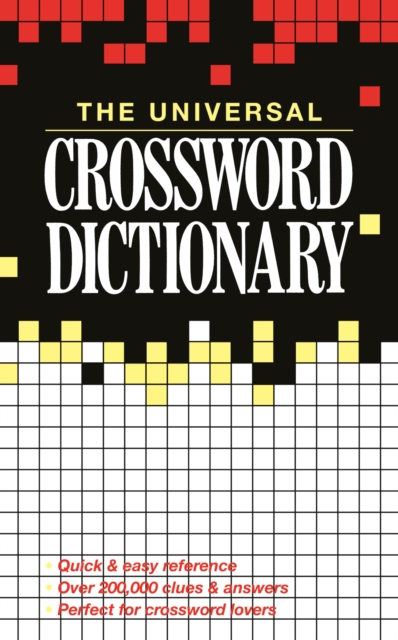 The Universal Crossword Dictionary, Paperback / softback Book