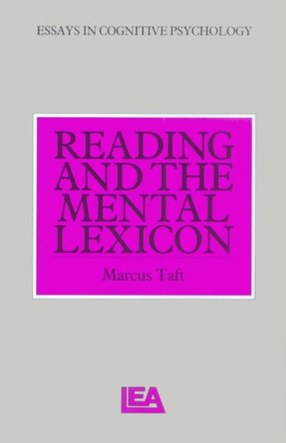 Reading and the Mental Lexicon, Paperback / softback Book