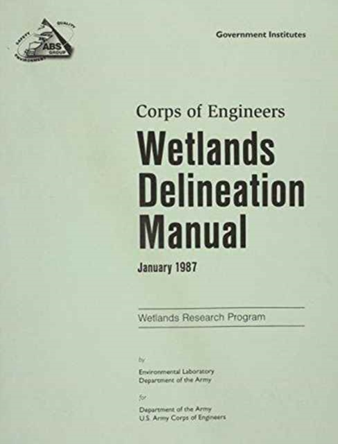 Field Guide for Wetland delineation, Paperback / softback Book