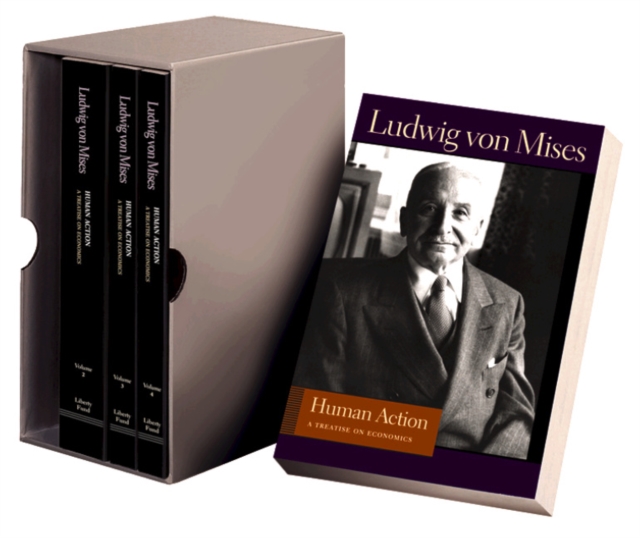 Human Action (4-Volume Set) : A Treatise on Economics, Paperback / softback Book