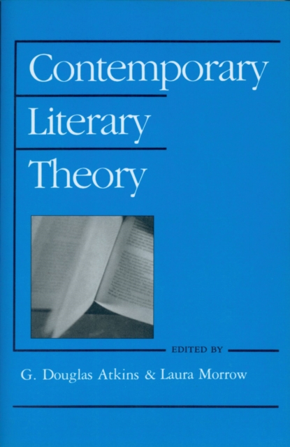 Contemporary Literary Theory, Paperback / softback Book