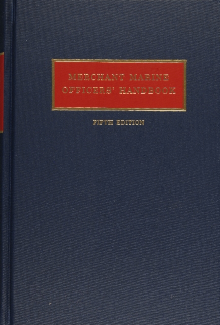 Merchant Marine Officers’ Handbook, Hardback Book