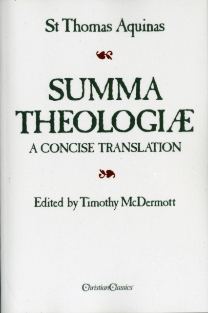Summa Theologiae : A Concise Translation, Paperback / softback Book
