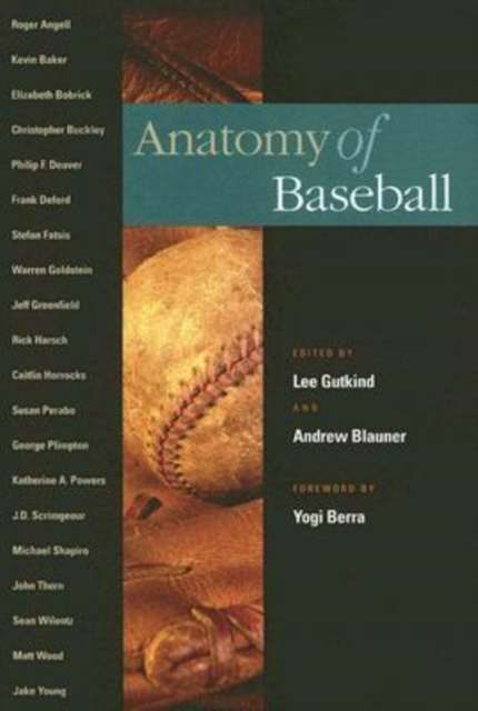 Anatomy of Baseball, Hardback Book