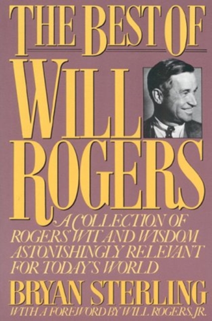 The Best of Will Rogers, Paperback / softback Book