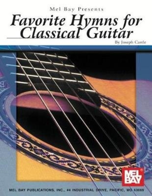 Favorite Hymns for Classical Guitar, Paperback Book