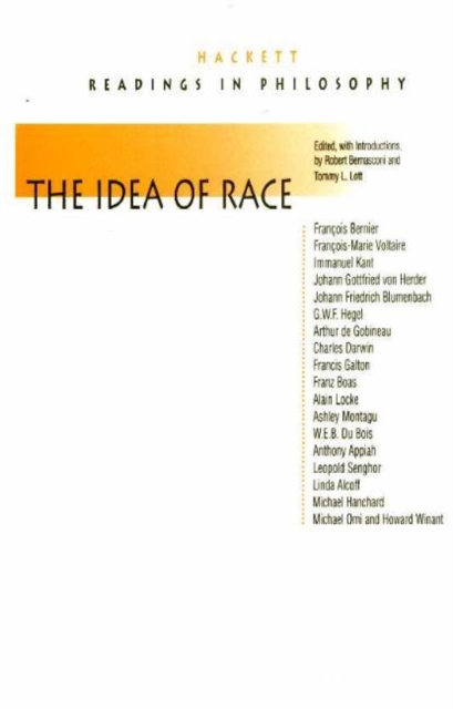 The Idea of Race, Paperback / softback Book