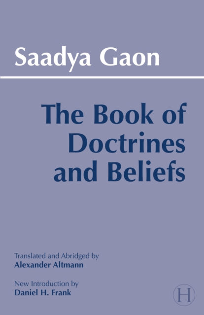 The Book of Doctrines and Beliefs, Paperback / softback Book